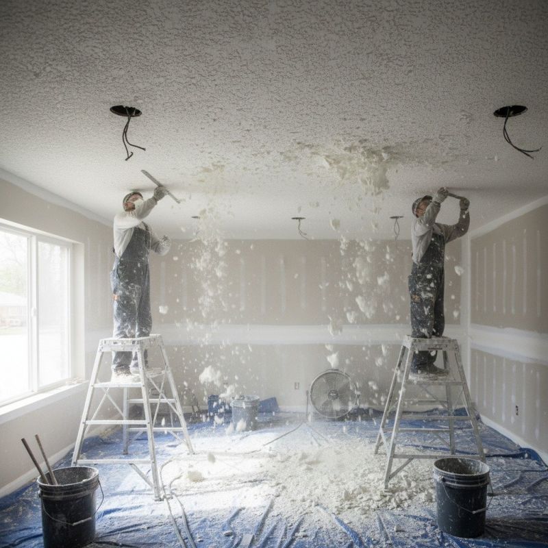 Textured Ceiling Removal